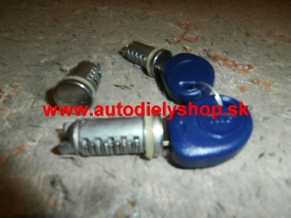  Fiat SEICENTO 5/98- Zámky dverí 3 x + kľúče 2 x