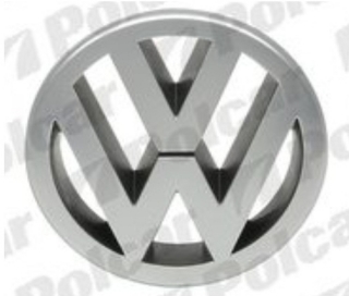 VW Polo 1/02-5/05 predný znak