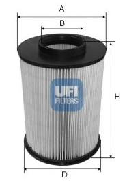 Ford Kuga 03/2013- vzduchový filter 