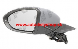 VW GOLF VII 2012- Spätné zrkadlo, ľavé /el. sklopné/