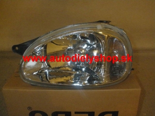 Opel Corsa B 93-00 číre svetlo H4 Ľavé 	