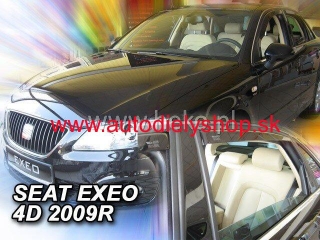 Seat Exeo Sedan 2008-2013 (so zadnými) - deflektory Heko