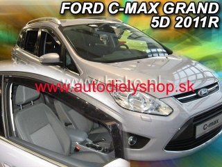Ford Grand C-Max od 2010 (predné) - deflektory Heko
