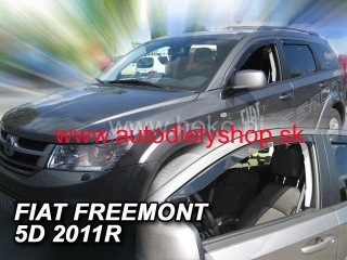 Fiat Freemont od 2011 (predné) - deflektory Heko