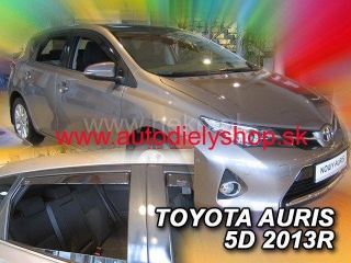 Toyota Auris od 2012 (so zadnými) - deflektory Heko