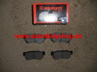 Hyundai SANTA FE 2/01-05 Zadné brzdové platničky /NIPPARTS/