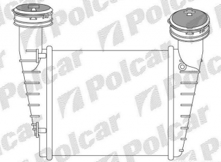 VW Passat B5.5 11/00-3/05 chladič vzduchu/ intercoolery/ 1,9TDi