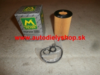 Opel ASTRA G 1/98-2/04 olejový filter 2,0Di-2,0DTi-2,2DTi / MULL