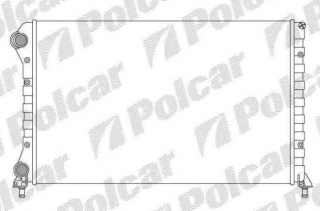 Fiat DOBLO 5/01-10/05 chladič vody 1,9D s AC