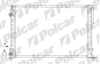 Renault ESPACE III 1/97-10/02 chladič vody bez AC 1,9DTi