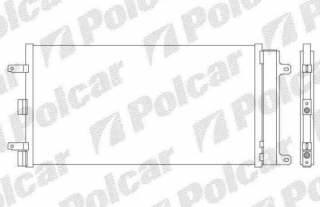 Fiat DOBLO 11/05- chladič klimi 1,4i-1,6i