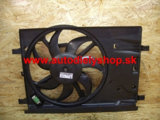  Fiat GRANDE PUNTO 05- ventilátor chladičov 1,3D bez AC,typ DENSO 