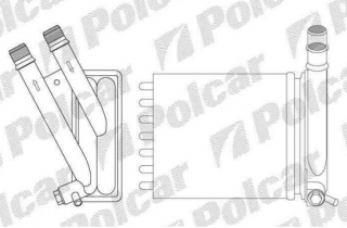 Peugeot EXPERT 1/07- radiátor kúrenia / pre všetky typy /