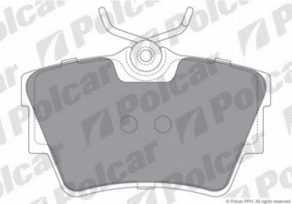 Opel VIVARO 8/01-7/06 zadné platničky Sada / SRL /