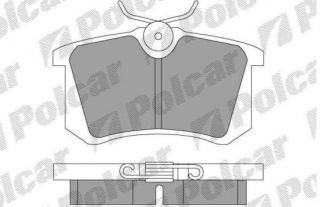 Citroen C3 II 11/09- zadné brzdové platničky /SRL/