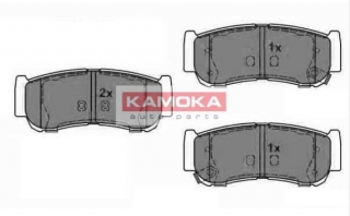  Hyundai SANTA FE 06- zadné platničky Sada / KAMOKA /