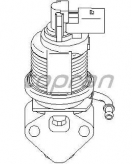 VW CADDY 3/04- AGR- ventil /TOPRAN/