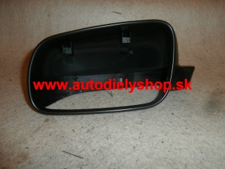 VW LUPO 9/98-1/01 krytka spätného zrkadla dlhá čierna