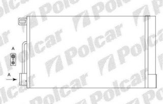 Peugeot BIPPER 2/2008- chladič klimatizácie pre 1.4