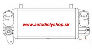 Audi A2 9/00-12/03 chladič vzduchu 1,2TDi-1,4TDi 
