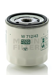 Ford FIESTA III 4/89-8/96-  olejový filter 