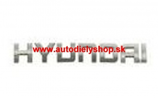 Hyundai I40 6/2011- nápis zadného kufra "HYUNADI" ORIGINÁL