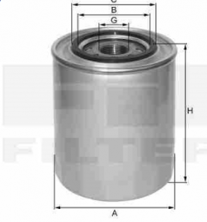 Hyundai MATRIX 6/01 olejový filter 