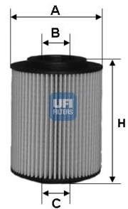 Kia Ceed 07- olejový  filter 
