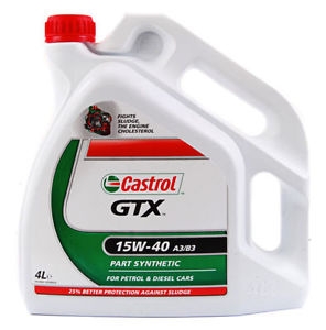 Castrol GTX High Mileage 15W-40 4L