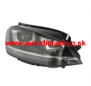 VW GOLF VII 2012- Predné svetlo, pravé /DEPO-LAMP/ D3S-H7