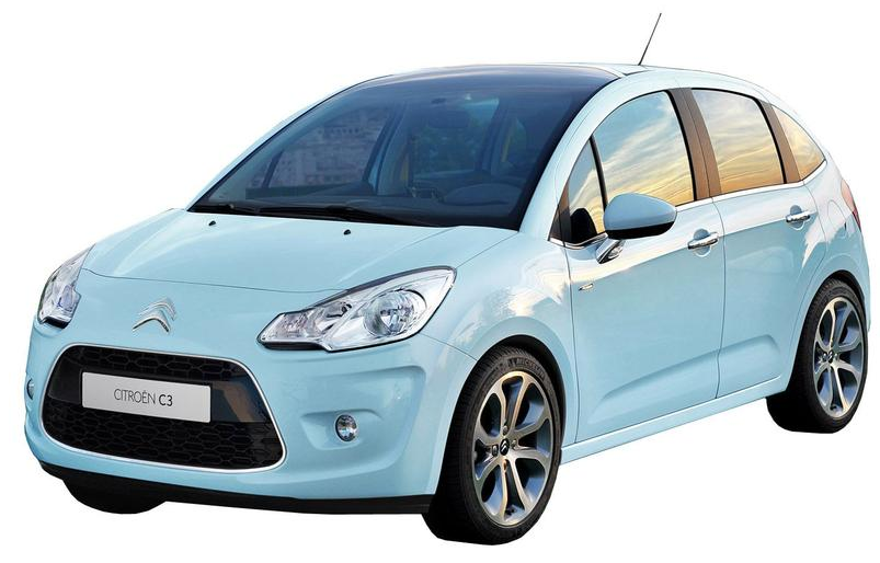 Audi A2 9/00 Citroen C3 II 11/09-