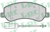 VW AMAROK 1/2010 - predné brzdové platničky- sada /SAMKO/