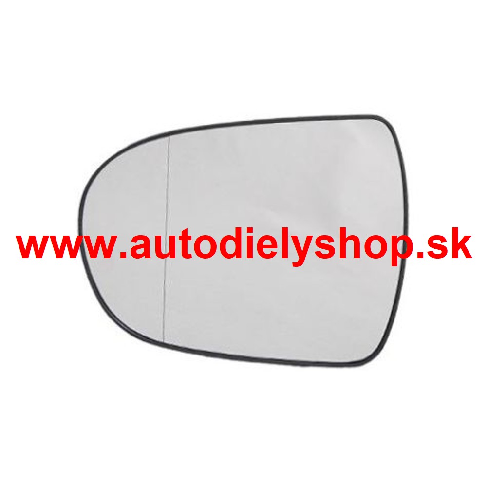 Hyundai I40 6/2011- Sklo zrkadla, ľavé /Náhrada Originálu/ -asferické