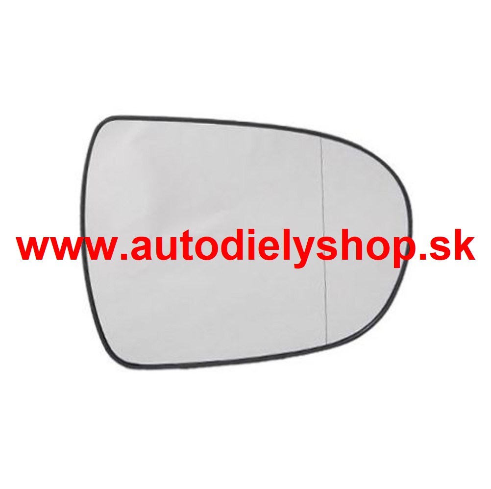 Hyundai I40 6/2011- Sklo zrkadla, pravé /Náhrada Originálu/ -asferické