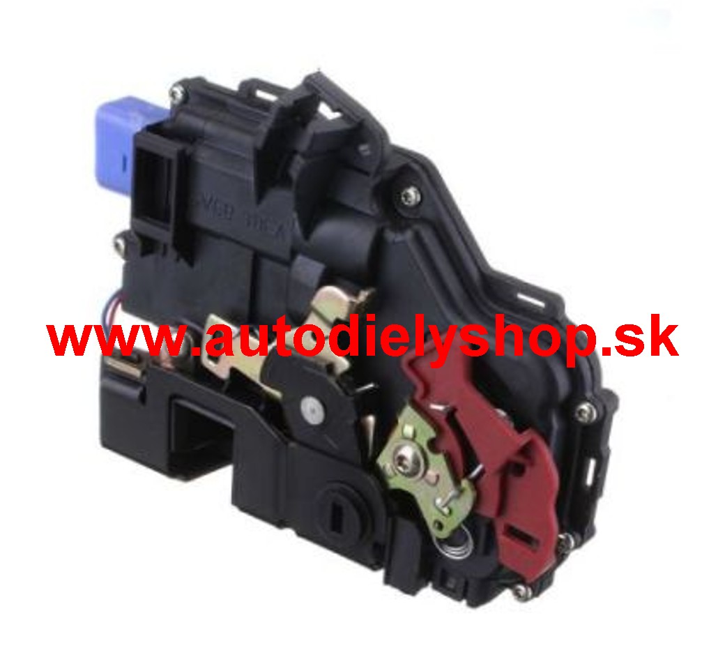 VW Golf V Plus 01/05 zámok zadných dverí s cent. zamknutím pravý 