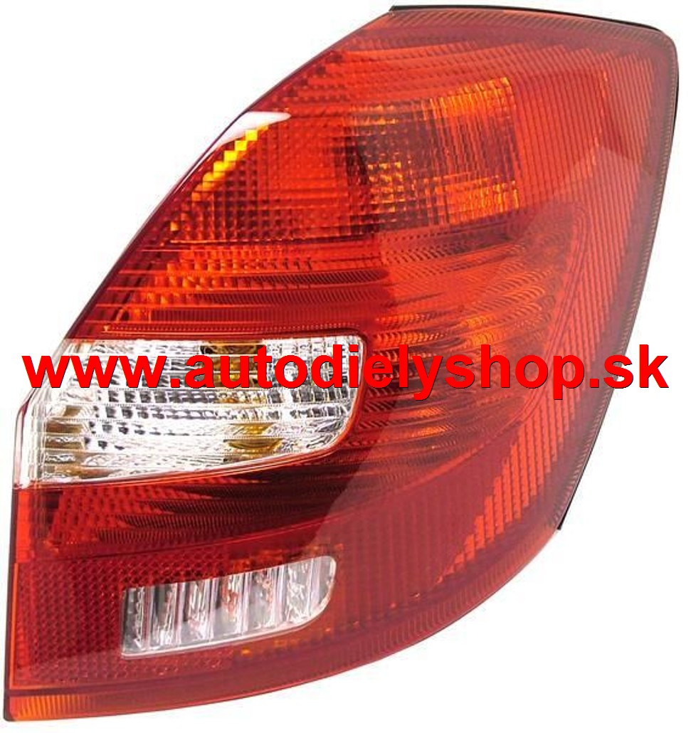 Škoda FABIA 3/2010- zadné svetlo Pravé,HB/Kombi / Originál /