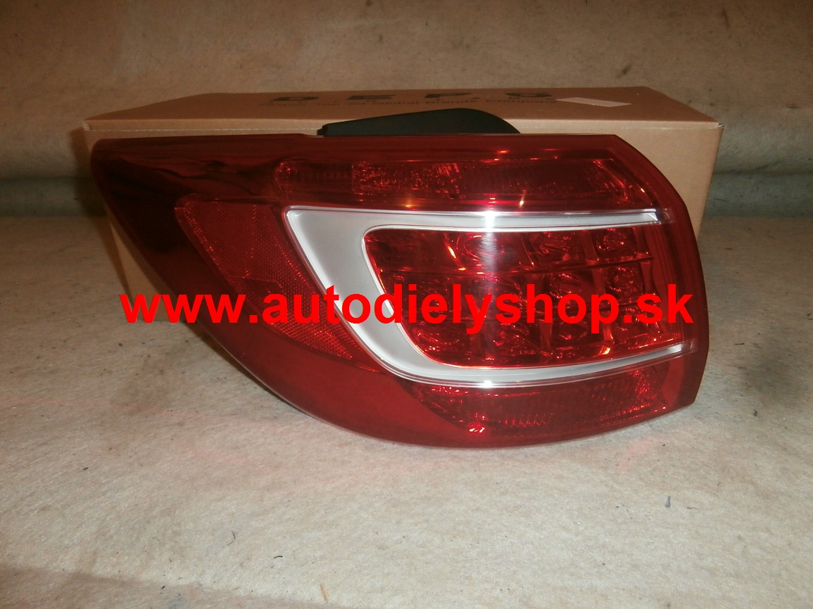 Kia SPORTAGE 9/2010- zadné svetlo Lavé,vonkajšie / TYC /