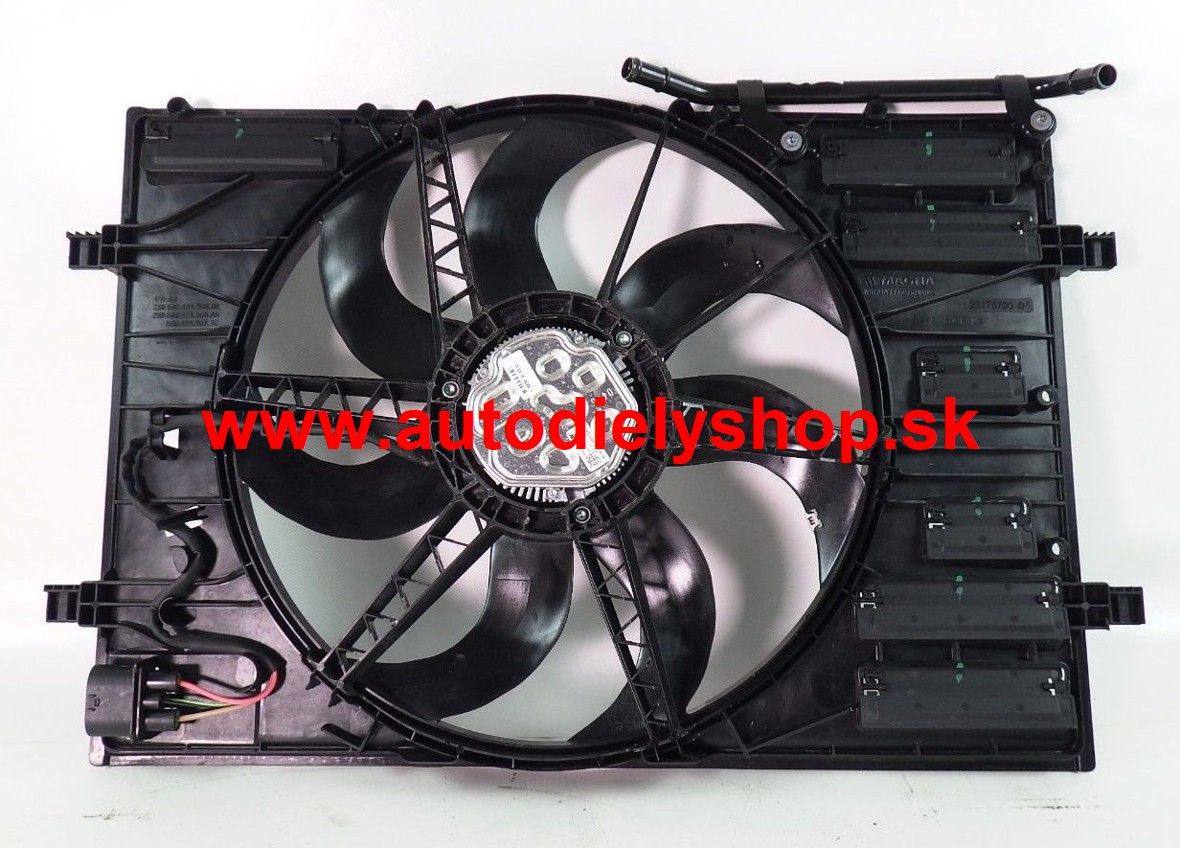 VW TIGUAN 1/2016- Ventilátor chladičov /440mm/400W/