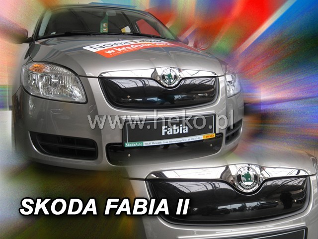 ZIMNÁ CLONA MASKY - ŠKODA ROOMSTER 2006-7/2010 HORNÁ