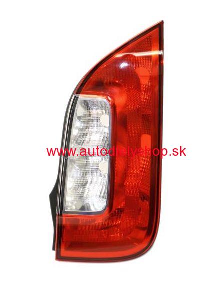 Škoda CITIGO 10/2011- zadné svetlo Pravé