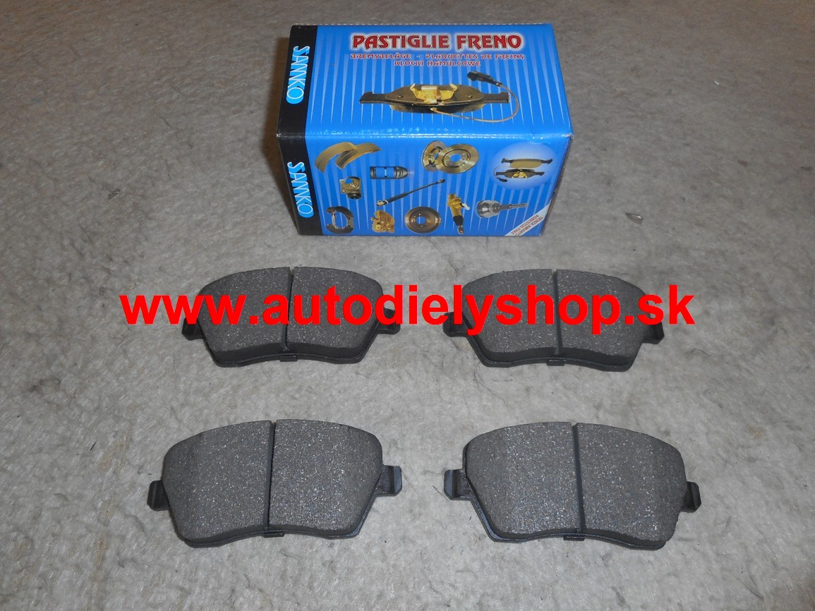 Suzuki SWIFT 05- predné brzdové platničky / SAMKO /