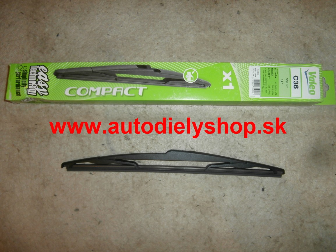 Nissan ALMERA 9/02- zadný stierač 350mm / VALEO /