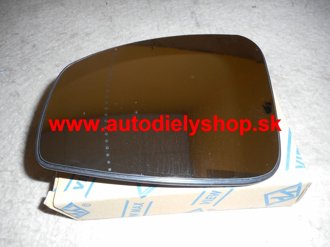 Renault FLUENCE 1/2013 - sklo spätného zrkadla s plastovým držiakom ľavé