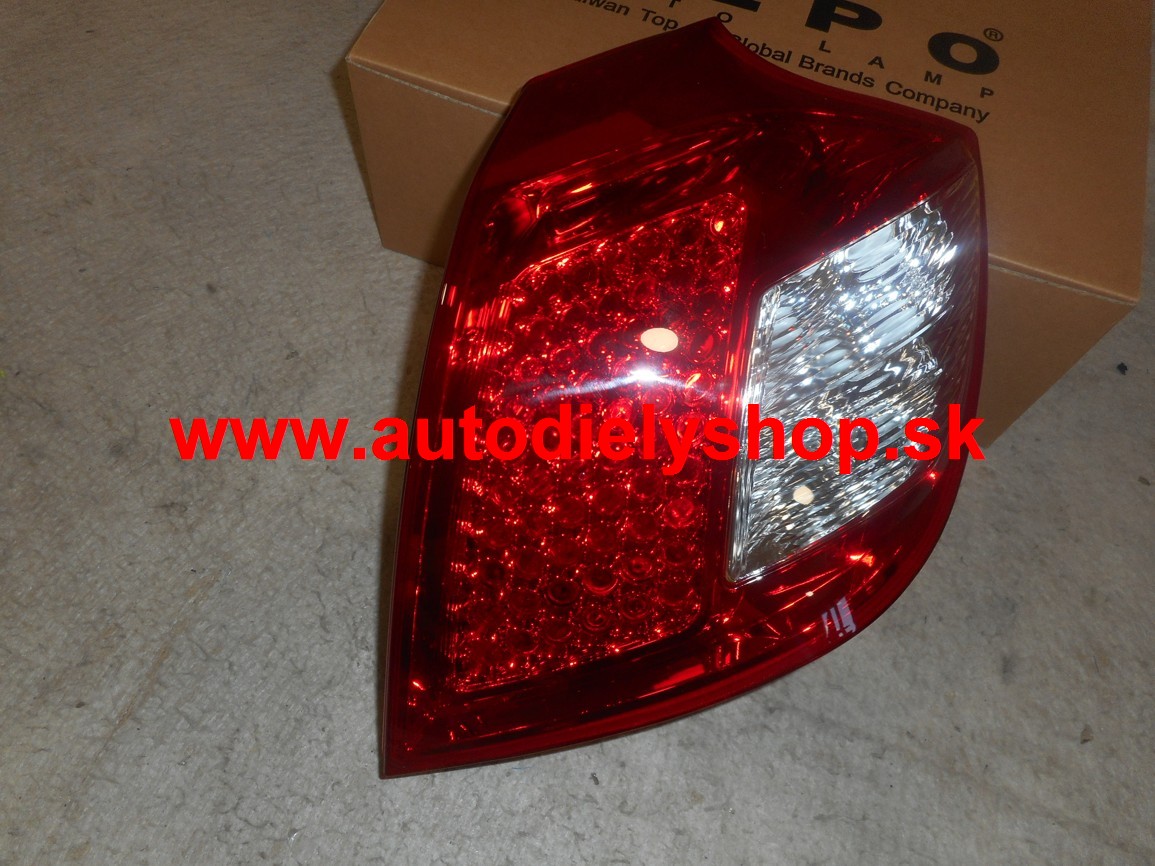 KIA Cee'd 1/2010- zadné svetlo pravé pre 5 DVER