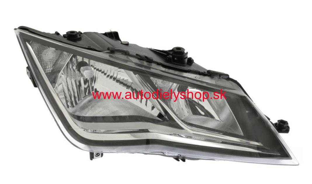 Seat LEON 2013- hlavný reflektor H7+H7 pravý /DEPO/