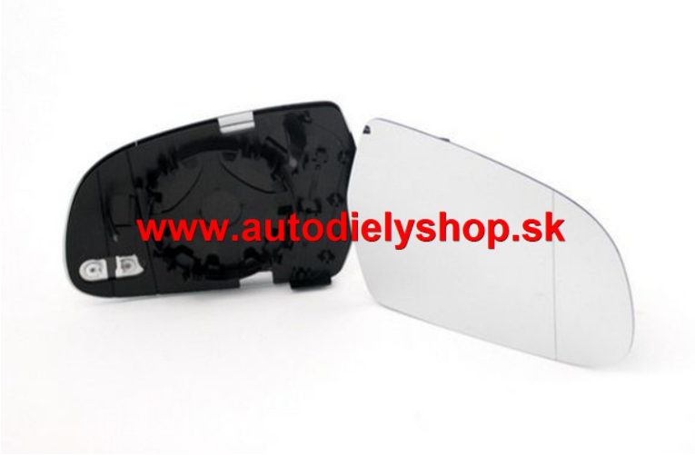 Audi A4 11/2007-2012 sklo spätného zrkadla Pravé / od r.v.2010