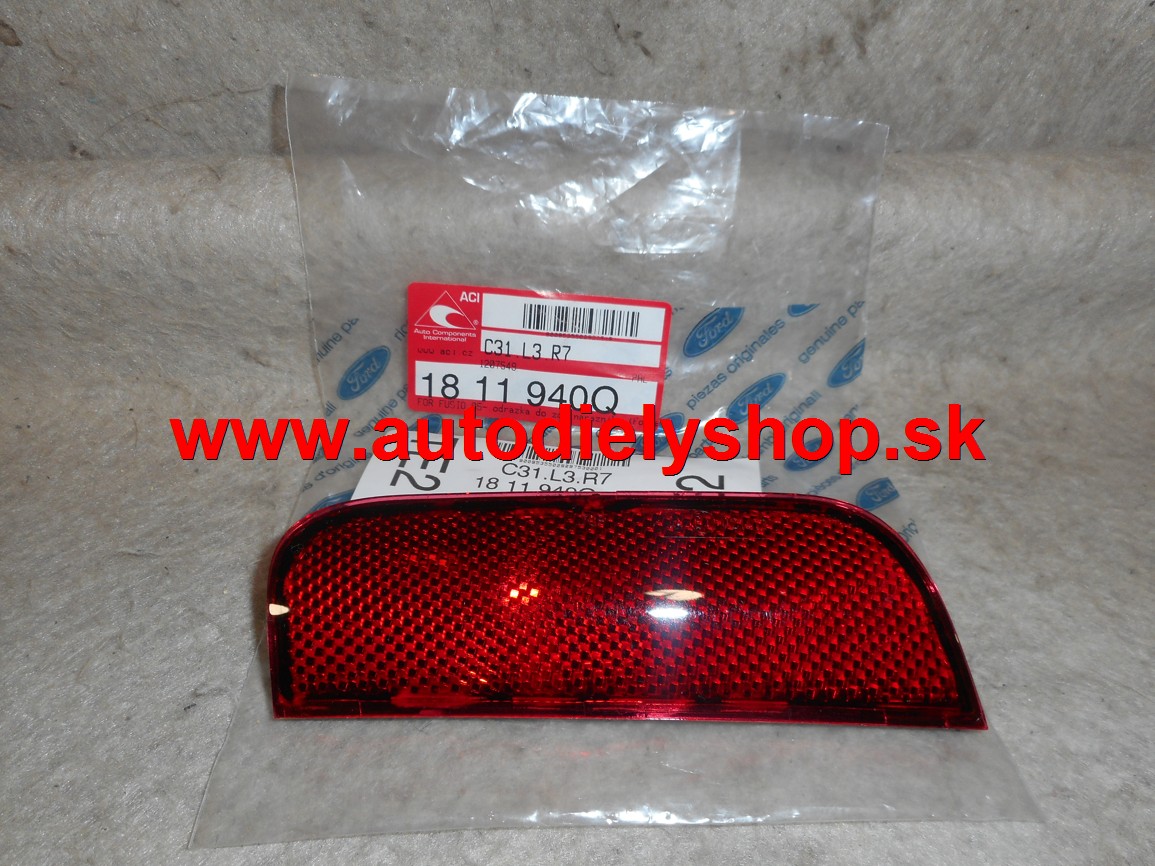FORD FUSION 8/2002-10/2005 odrazka do zadného nárazníku pravá ORIGINÁL
