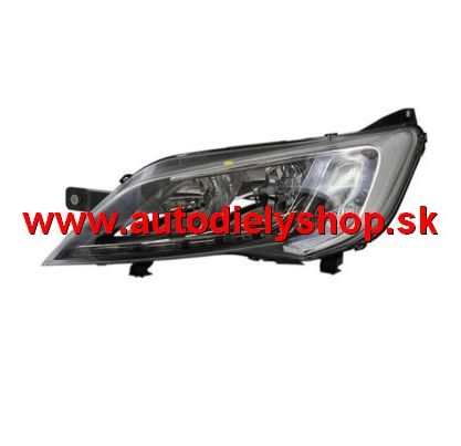 Peugeot BOXER 2014- svetlo H7+H7 Lavé / MAGNETI MARELLI