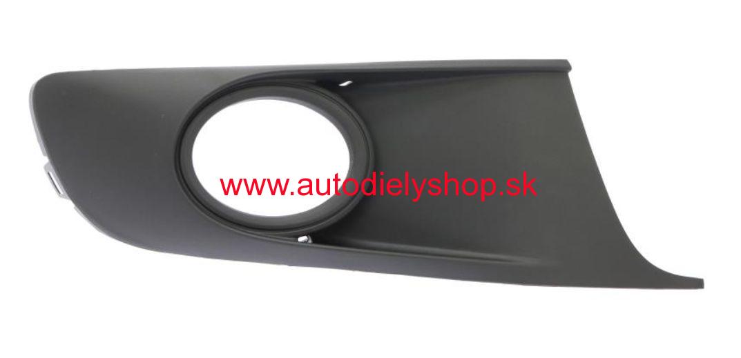 VW CADDY 06/10- mriežka nárazníka pravá,s otvorom