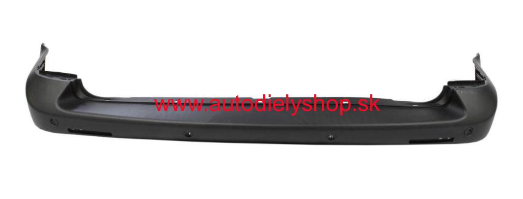 VW TRANSPORTER T5 4/03- zadný nárazník / s otvormi pre senzory